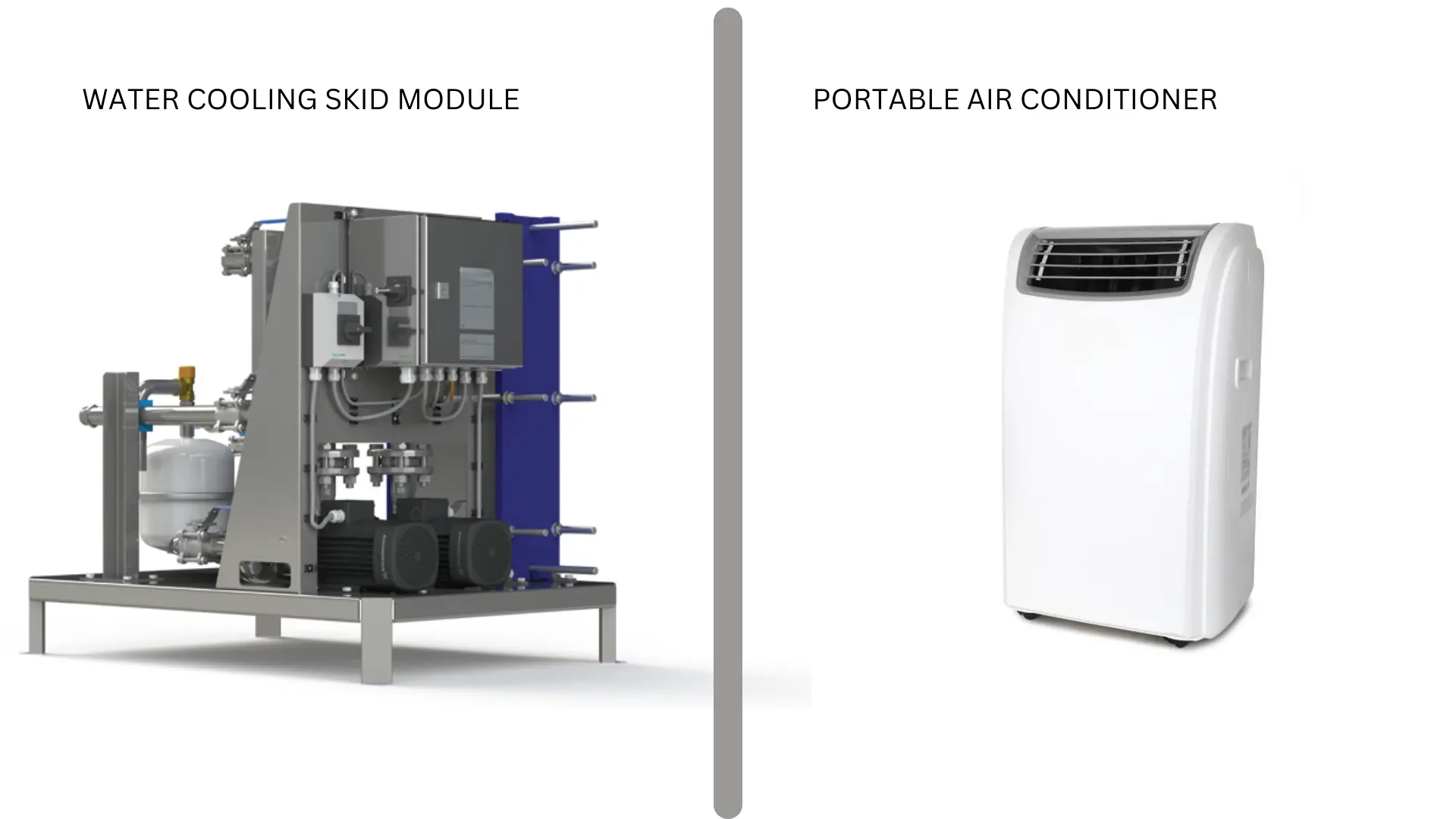 Cooling system comparison